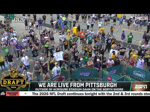 Pat can't stop pranking the crowd in Pittsburgh 🤣 | The Pat McAfee Show