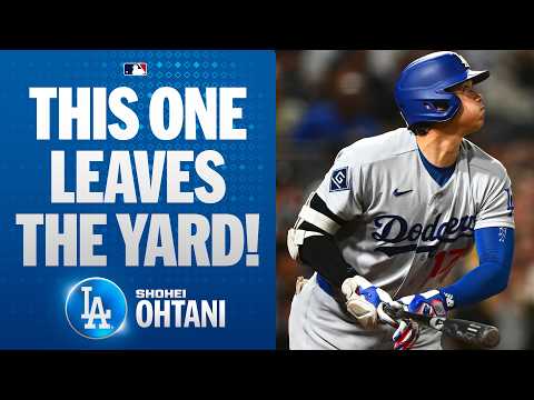 Shohei Ohtani's two-run home run makes it a ONE-RUN game in the 9th for the Dodgers 👀
