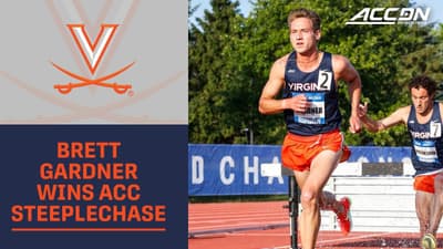 Virginia's Brett Gardner Wins ACC 3,000m Steeplechase