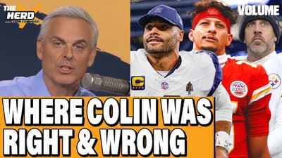 What Colin got RIGHT & WRONG: Cowboys, Steelers, Chiefs, Lakers, SGA | Colin Cowherd: THE HERD