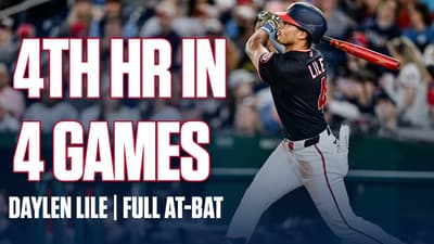 Daylen Lile Launches His 4th Home Run in 4 Games! | Full At-Bat