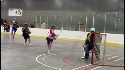 Alley-oop Lacrosse Goal