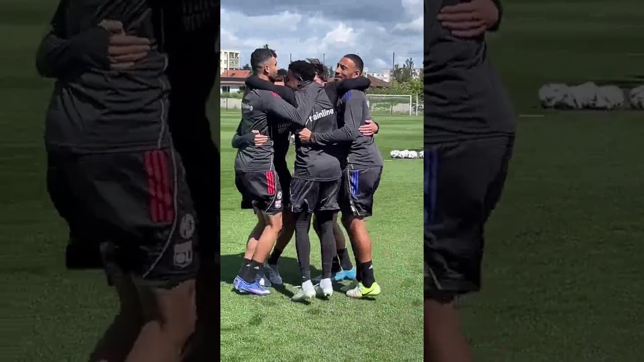 Retour sur le dernier entraînement de la saison ​⚽​ #ol #olympiquelyonnais