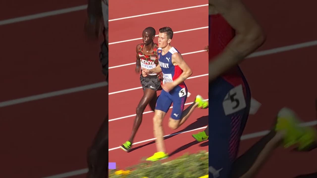 The Ingebrigtsen Brothers leaving their mark together at the #WorldAthleticsChamps 🌟