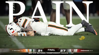 The National Championship From Miami's Perspective is Crazy...