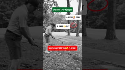What’s your play here with wedge in hand? 🏌️#shorts