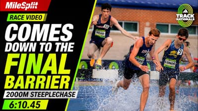 adidas Track Nationals Boys 2K Steeplechase Comes Down To Final Barrier!