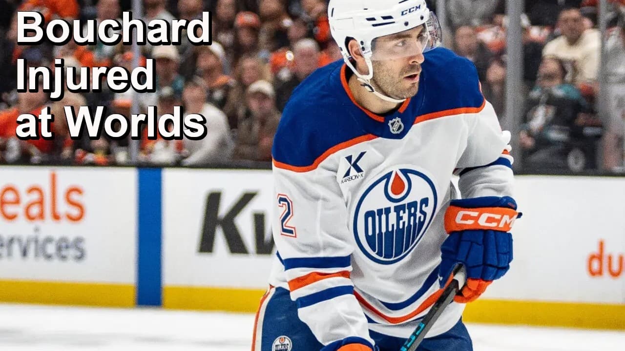 Cup Final Start Dates Set, Bouchard Injured, Sharks Listening on #2 Pick, Cassidy Update