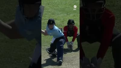Always keep an eye out when James Rew is at the crease 😲