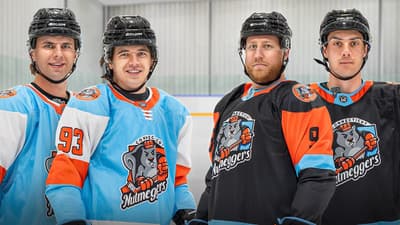 I Played 2v2 Hockey Against NHL Stars