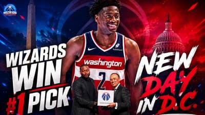 🚨 INSTANT REACTION: A NEW DAY IN D.C... WIZARDS WIN DRAFT LOTTERY.. A SUPERSTAR IS ON THE WAY