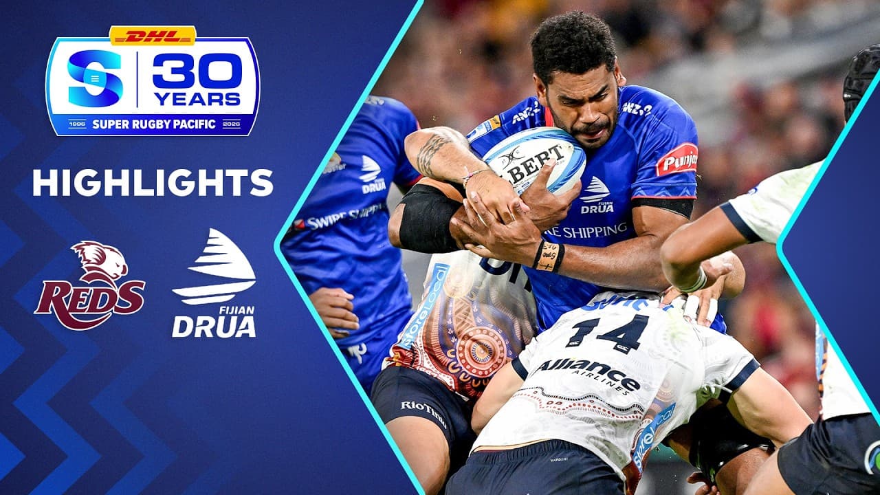 HIGHLIGHTS | Reds vs Fijian Drua | Super Rugby Pacific Round 16 | Sky Sport NZ
