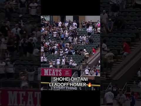 On only the second pitch of the game 😳