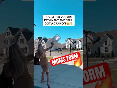 Mom is QB1 fr 🤯🎯