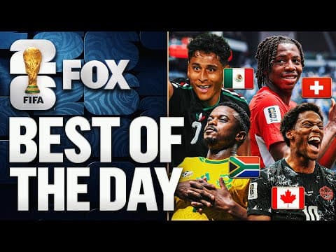 Mexico’s EPIC Save, Jonathan David Hat Trick & more Matchday 8 ⭐️ 2026 FIFA World Cup™ Best Moments