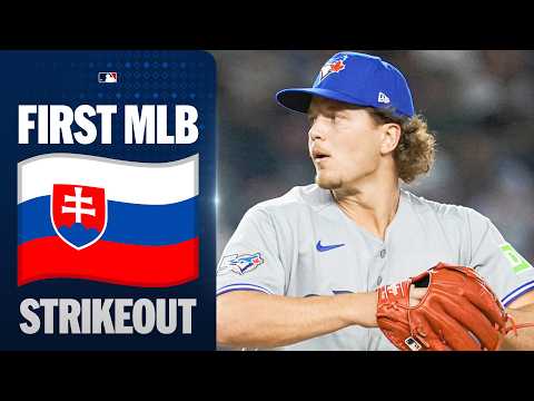 Adam Macko's first MLB strikeout! (1st MLB player born in Slovakia 🇸🇰) | MLB Highlights