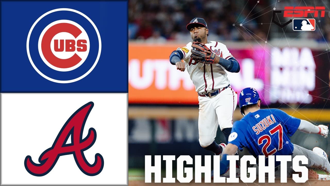 Chicago Cubs vs. Atlanta Braves | Full Game Highlights | ESPN MLB