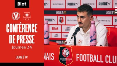J34 | Conférence de presse avant OM / Stade Rennais F.C. avec F.Haise et V.Rongier