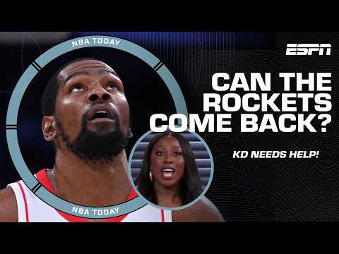 'KEVIN DURANT NEEDS HELP!' 🙏 - Chiney Ogwumike PLEADS with the Rockets vs. Lakers | NBA Today