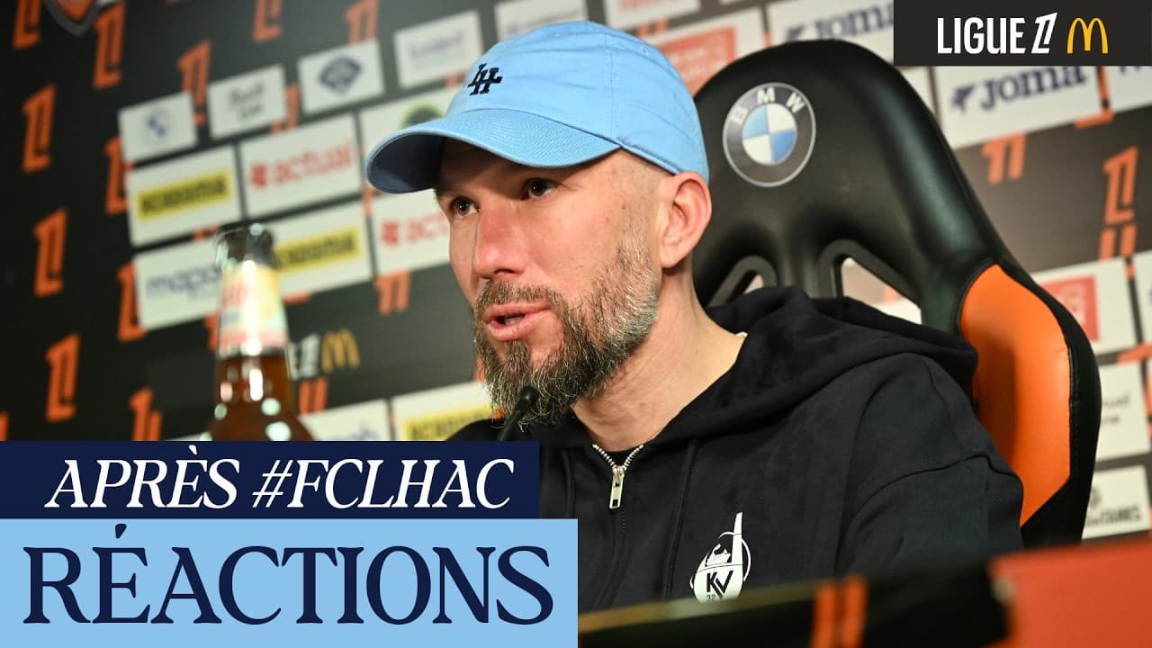 💬 Après FC Lorient - HAC (0-2), réactions de Didier Digard