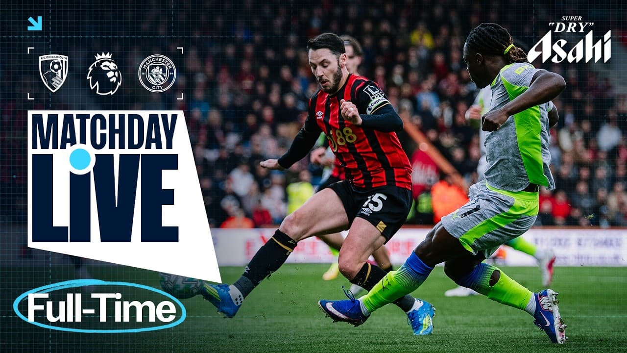 CITY DRAW AT BOURNEMOUTH | Bournemouth 1-1 Man City | Premier League