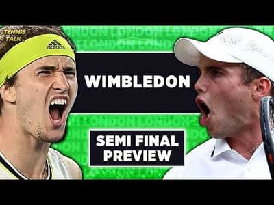 Zverev vs Fery | Wimbledon 2026 SF | Tennis Talk Preview
