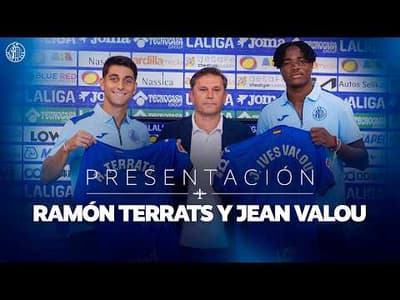 🎙️ Rueda de prensa de presentación de Ramon Terrats y Jean Ives Valou