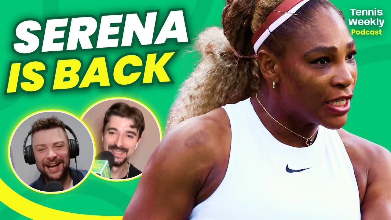 Serena Williams COMEBACK match REACTION, potential GAUFF partnership + singles at WIMBLEDON?