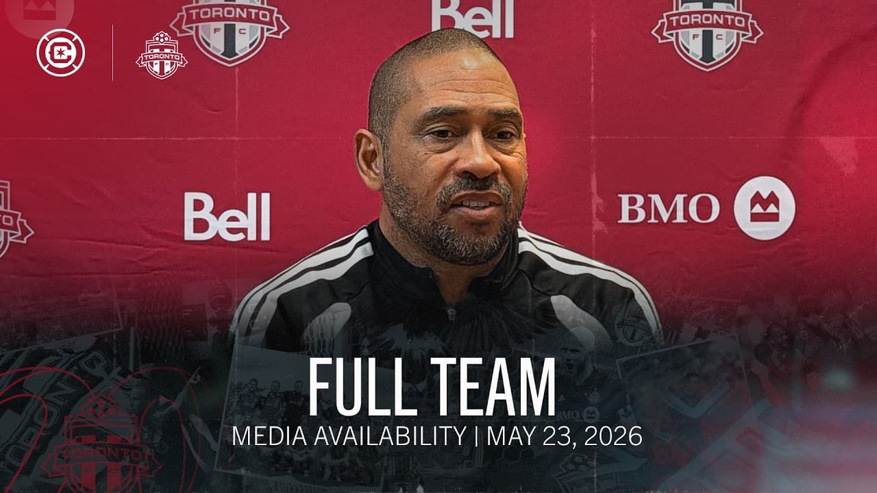 POSTGAME SOUND | Toronto FC Full Media Availability - May 23, 2026