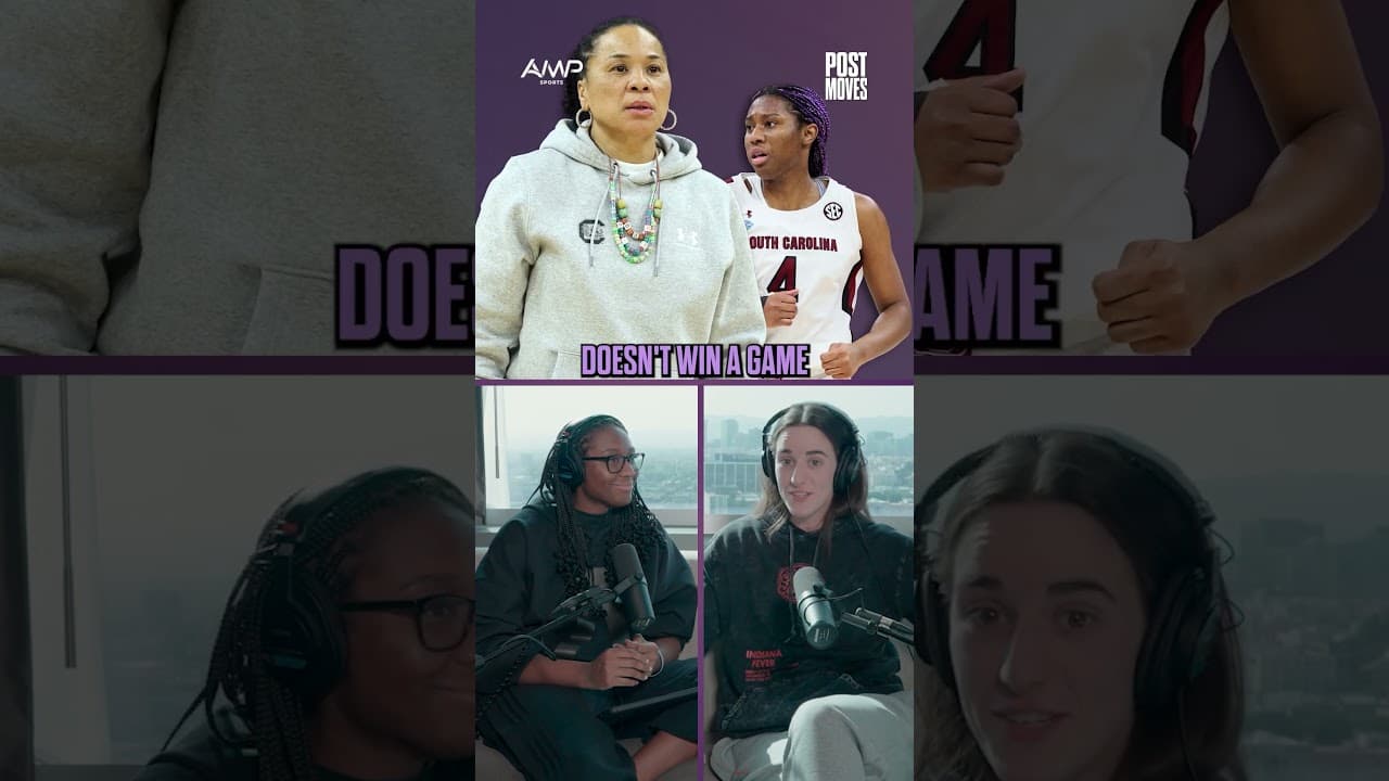 Caitlin Clark and Aliyah Boston know Coach Bluder and Coach Staley had their reasons 😆