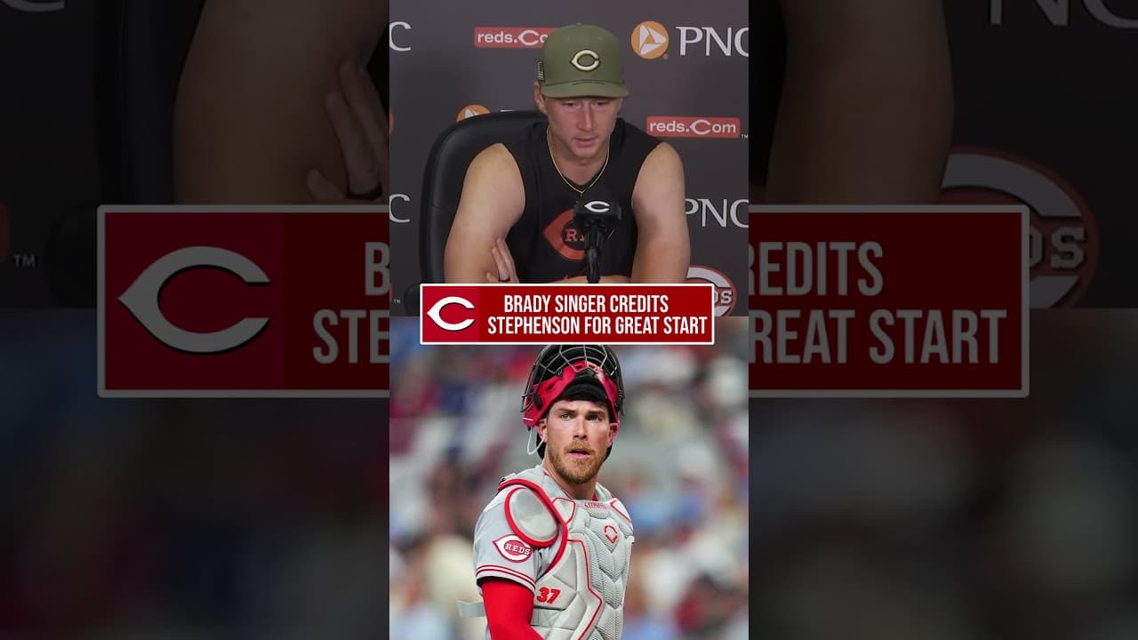 Brandy Singer Gives Credit To Tyler Stephenson For Best Start Of The Season #Reds