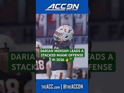 New QB. Same championship expectations in Coral Gables. 🌴 #miamihurricanesfootball #collegefootball