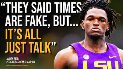 Jaiden Reid Breaks Down 19.63 NCAA 200m Record | Addresses “Fake Times” + Going to School in Jamaica