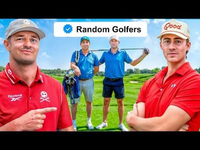 These Random Golfers Challenged Bryson and I…