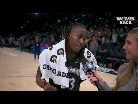 Jaden McDaniels and Ayo Dosunmu Postgame Interview After Game 3 Win Against Denver Nuggets | 4.23.26
