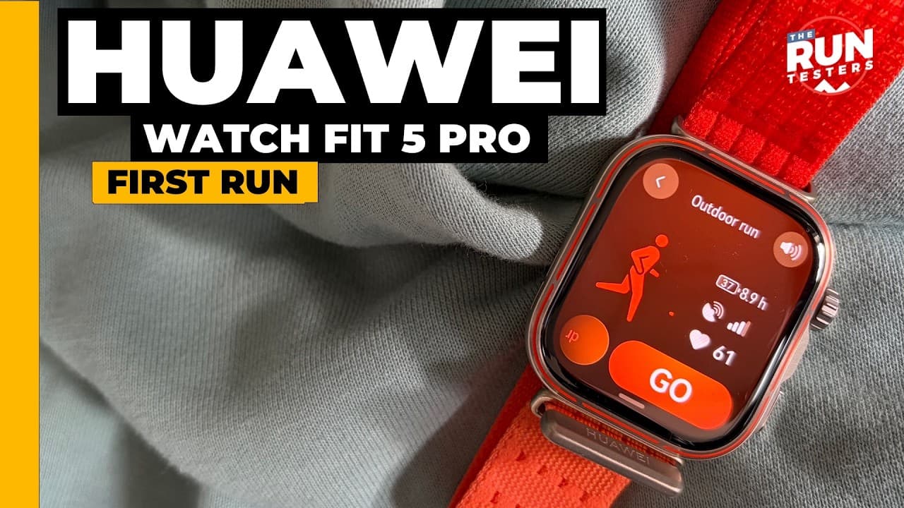 Huawei Watch Fit 5 Pro First Run Review: Apple Watch rival with dual-band GPS and offline maps