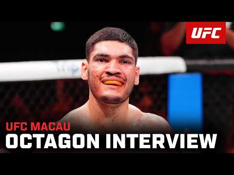 Jose Souza Octagon Interview | UFC Macau