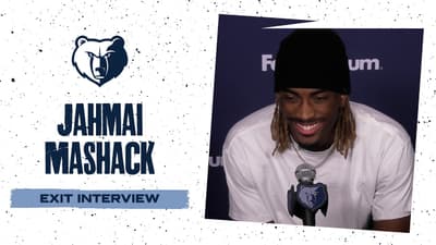 Jahmai Mashack | 2025-26 Grizzlies Exit Interviews