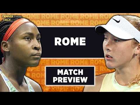 Gauff vs Andreeva | WTA Rome 2026 QF | Tennis Talk Preview