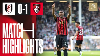 Rayan scores AGAIN in huge win as both teams down to ten men | Fulham 0-1 AFC Bournemouth