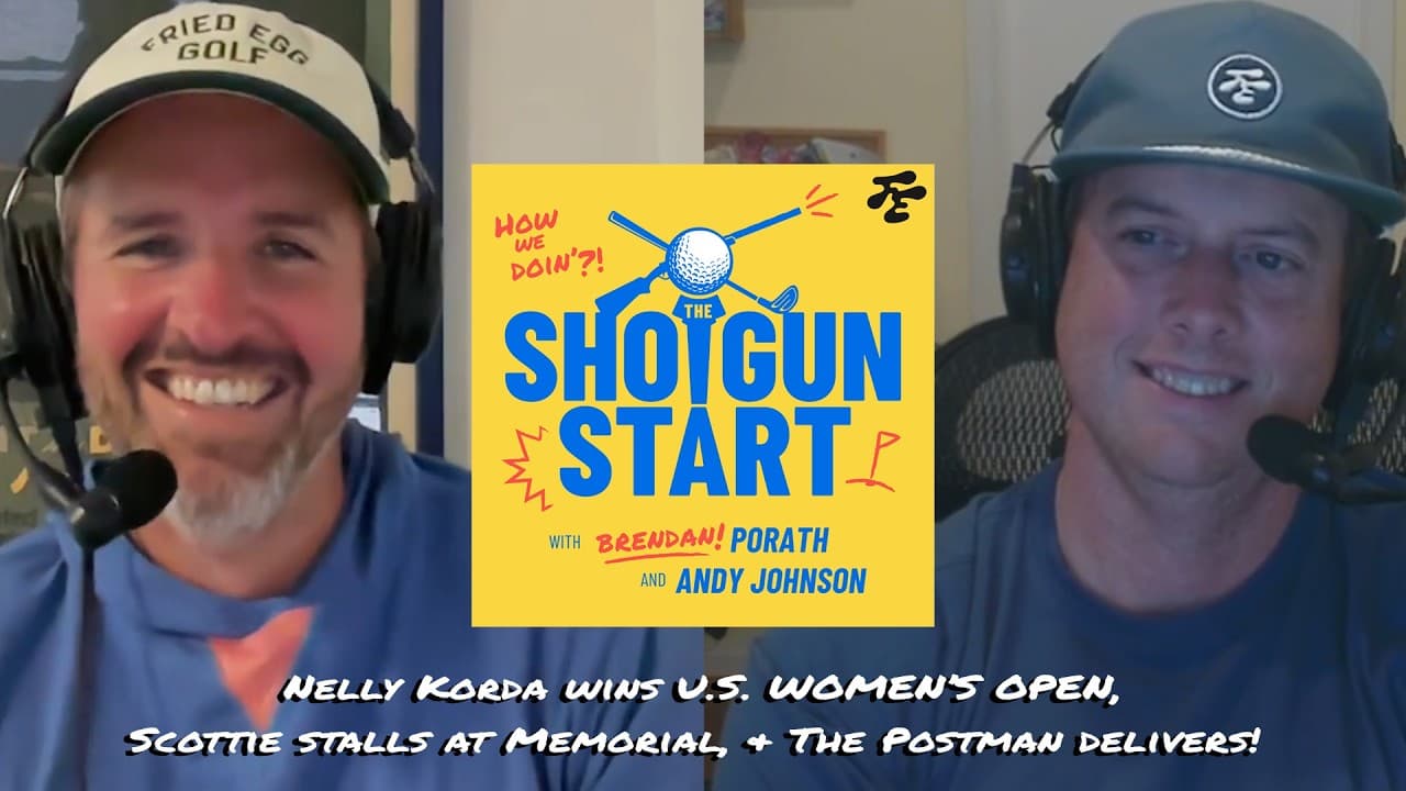 Nelly Korda's career moment, Scottie Scheffler gets testy, & the Memorial model | The Shotgun Start