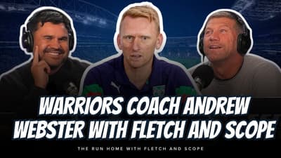 #NRL | NZ Warriors coach Andrew Webster on Luke Metcalf, RTS, and the Wahs premiership chances!