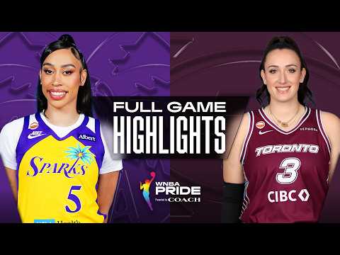 Los Angeles Sparks vs. Toronto Tempo | FULL GAME HIGHLIGHTS | June 25, 2026