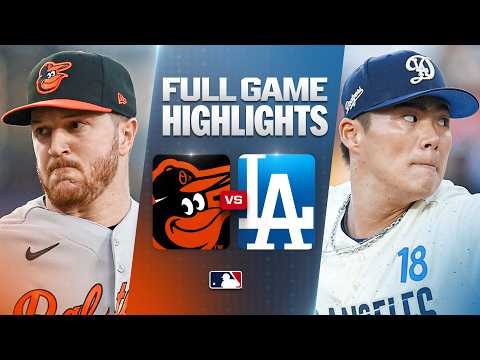 ORIOLES vs. DODGERS Full Game Highlights (6/20/26) | MLB Highlights