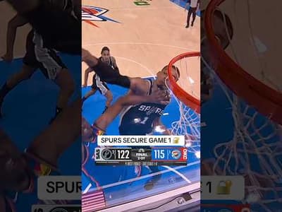 Spurs secured Game 1