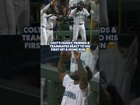 SO MUCH JOY 🥹  #mlb #baseball #wholesome #mariners #coltemerson
