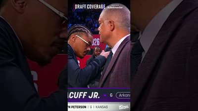 the moment dreams came true 👑Draft Coverage presented by @ticketmaster