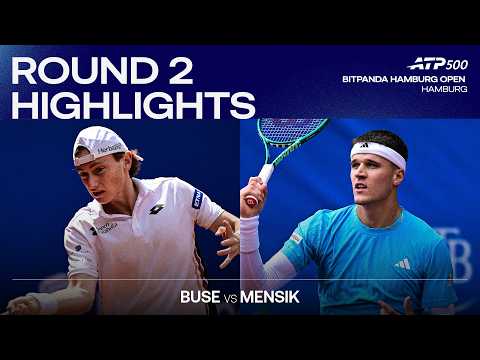 Ignacio Buse vs Jakub Mensik Highlights | Hamburg 2026 Round 2