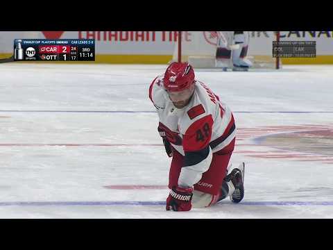 Brady Tkachuk Upset With Interference Penalty Against Jordan Martinook