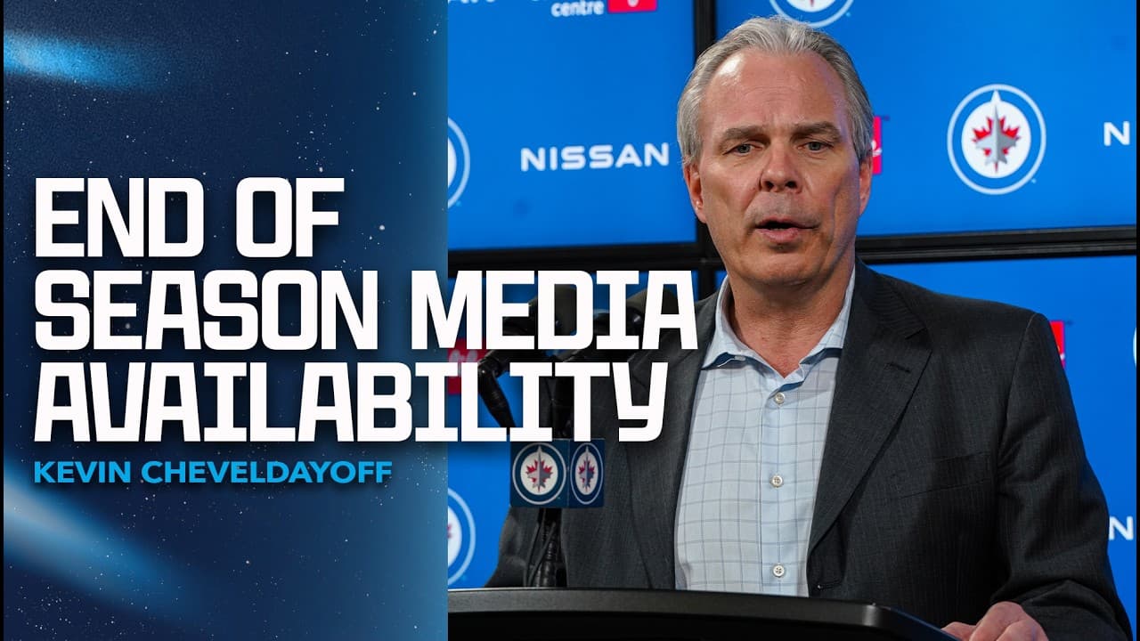 LIVE: End of season media availability with Kevin Cheveldayoff | April 20, 2026